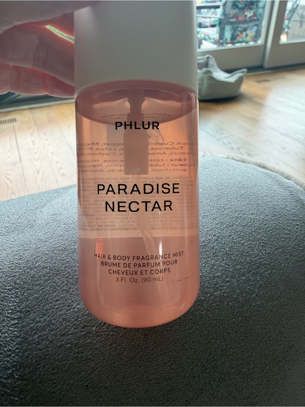 PHLUR Paradise Nectar Pink Hair & Body Fragrance Mist